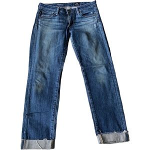 AG Adriano Goldschmied Stevie Cuff Jeans. Size 26.